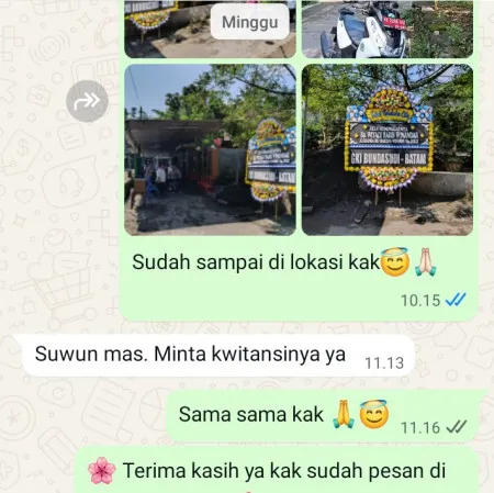 Pengiriman Papan Bunga Duka Masjid Kubah Emas Depok