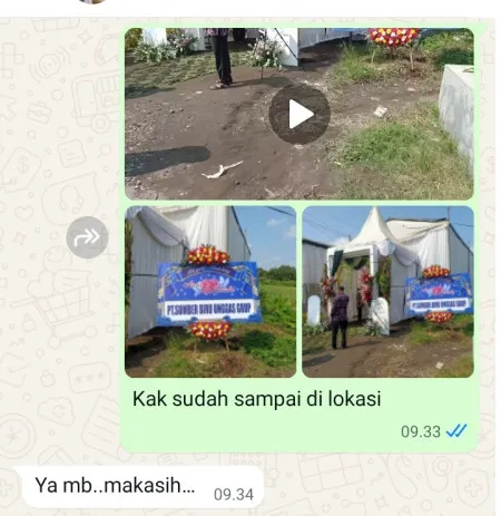 Pengiriman Karangan Bunga Masjid Kubah Emas Depok